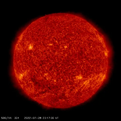 Image of Sun's transition region