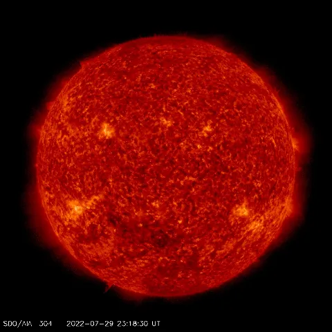 Image of Sun's transition region