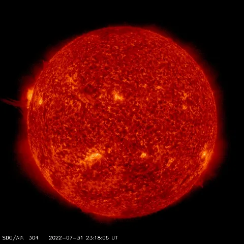 Image of Sun's transition region