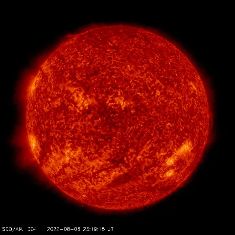 Image of Sun's transition region