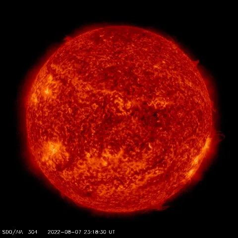 Image of Sun's transition region