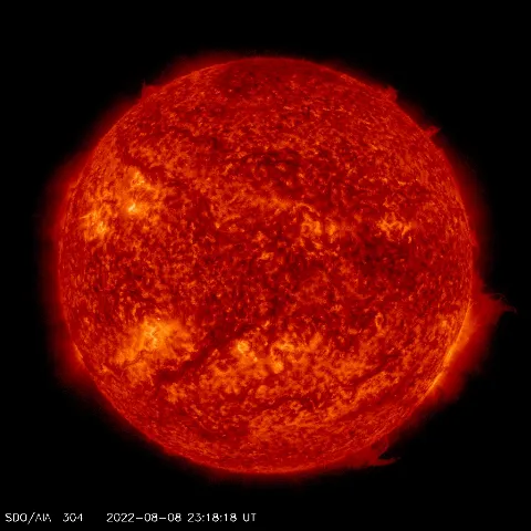 Image of Sun's transition region