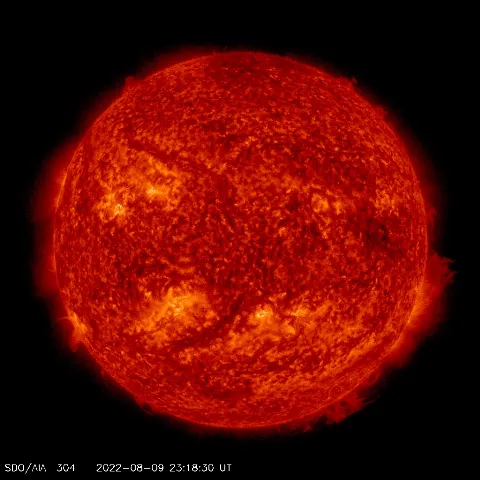 Image of Sun's transition region