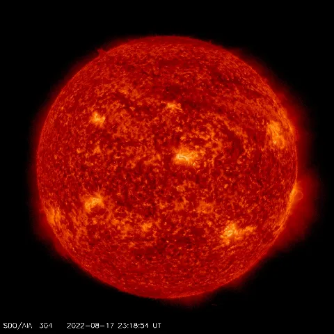 Image of Sun's transition region