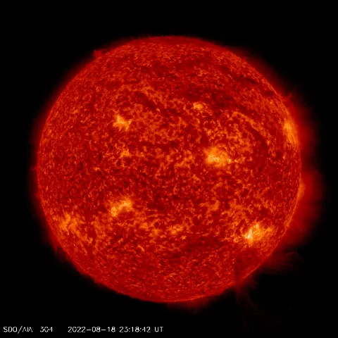 Image of Sun's transition region