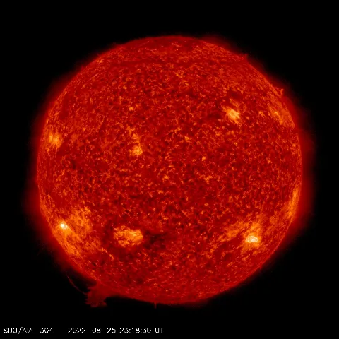 Image of Sun's transition region