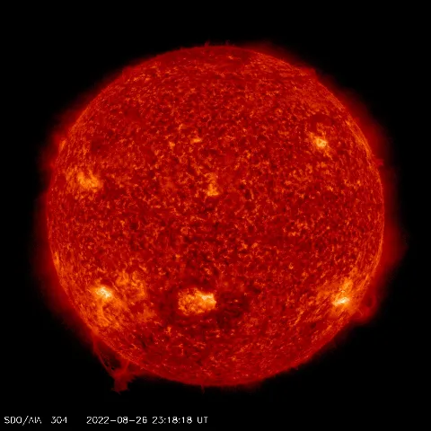 Image of Sun's transition region