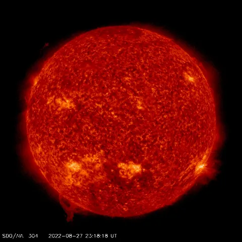 Image of Sun's transition region