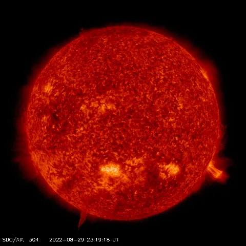 Image of Sun's transition region