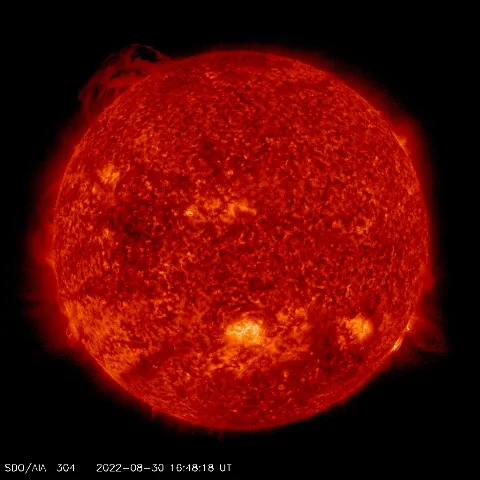 Image of Sun's transition region