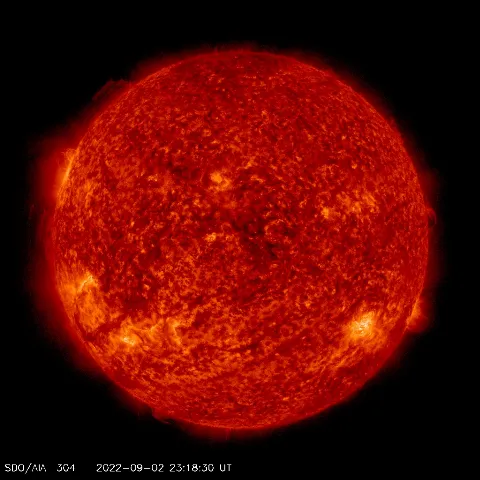 Image of Sun's transition region