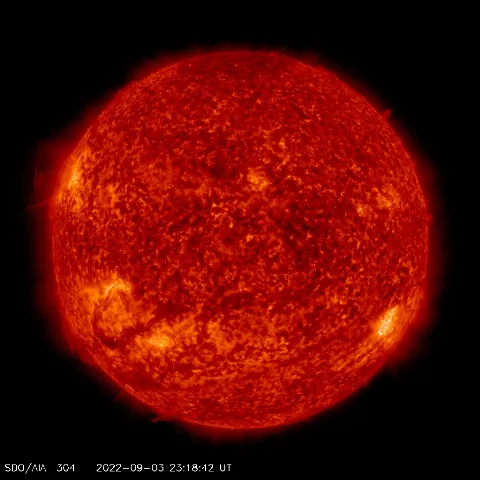 Image of Sun's transition region