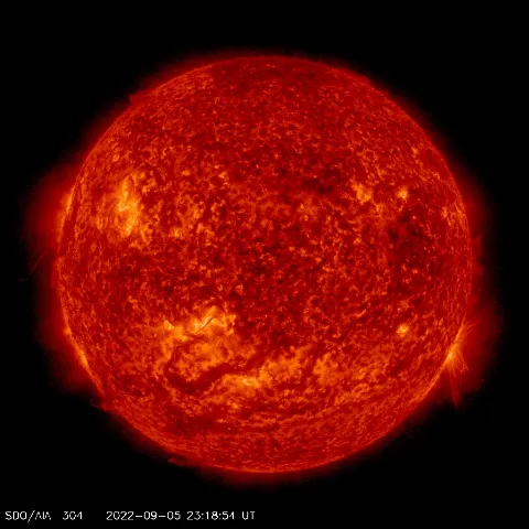 Image of Sun's transition region