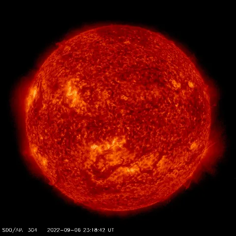 Image of Sun's transition region