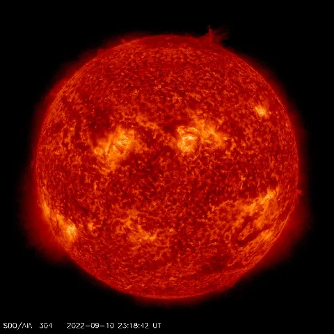 Image of Sun's transition region