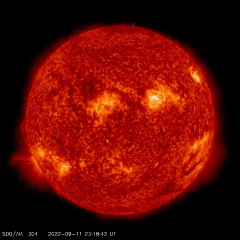 Image of Sun's transition region