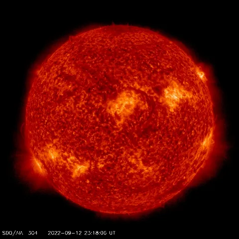 Image of Sun's transition region