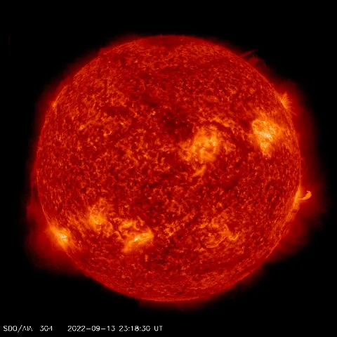 Image of Sun's transition region