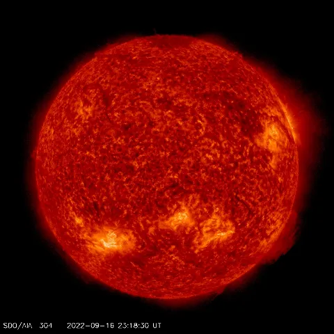 Image of Sun's transition region