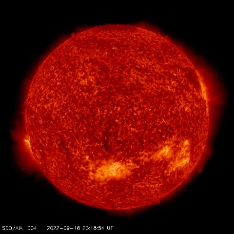 Image of Sun's transition region