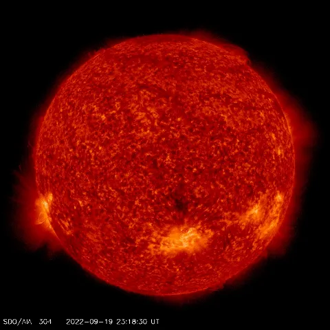 Image of Sun's transition region