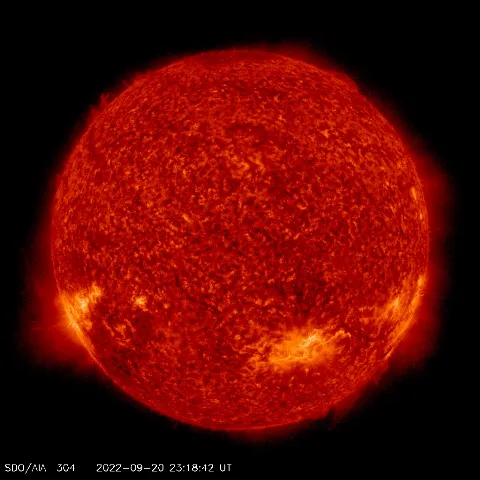 Image of Sun's transition region