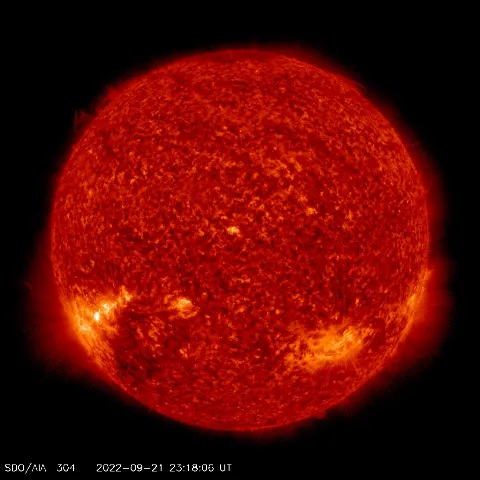 Image of Sun's transition region