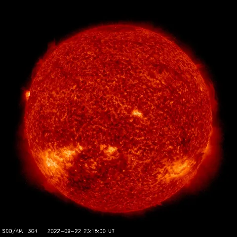 Image of Sun's transition region