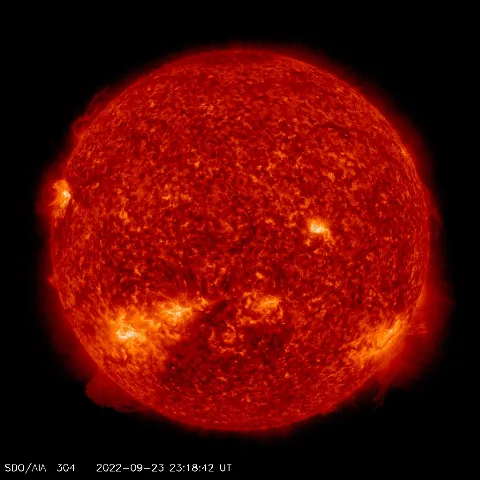 Image of Sun's transition region