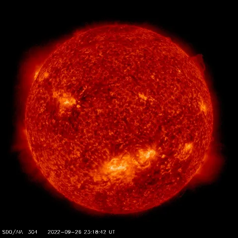 Image of Sun's transition region