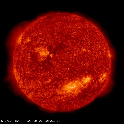 Image of Sun's transition region