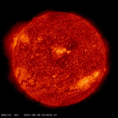 Image of Sun's transition region