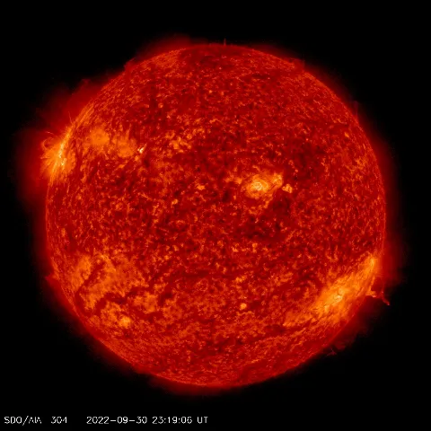 Image of Sun's transition region