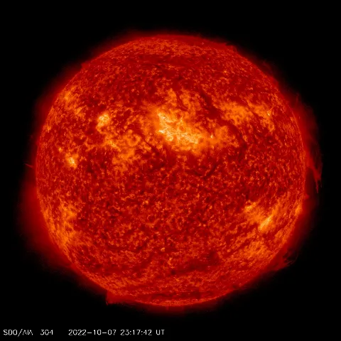 Image of Sun's transition region