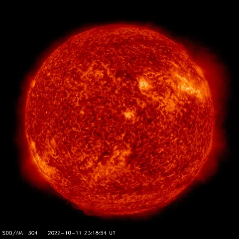 Image of Sun's transition region