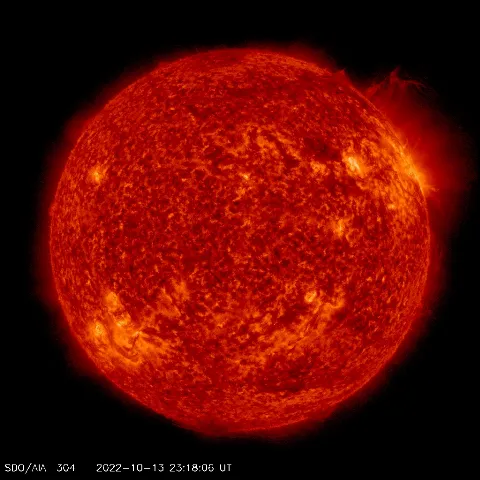 Image of Sun's transition region