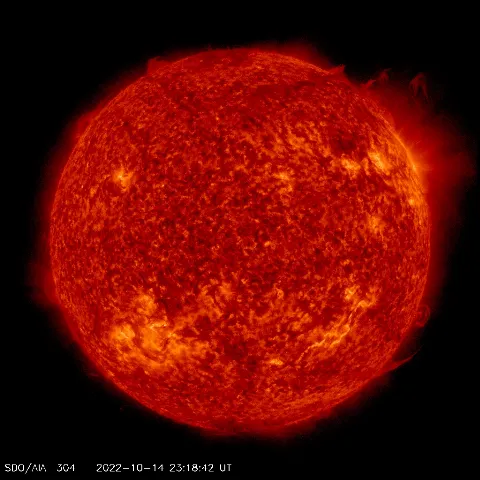 Image of Sun's transition region