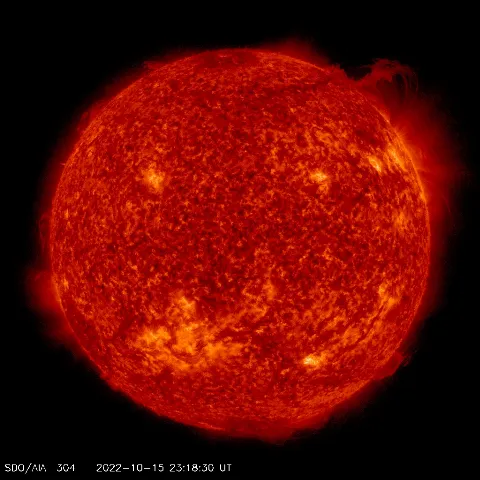 Image of Sun's transition region