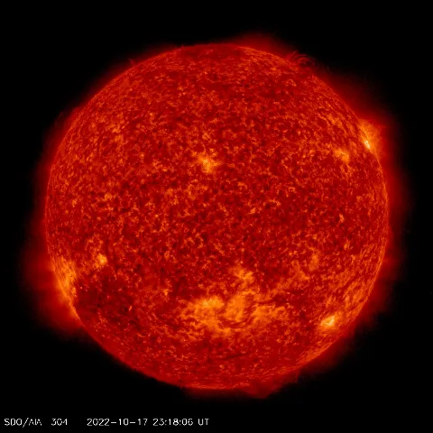 Image of Sun's transition region