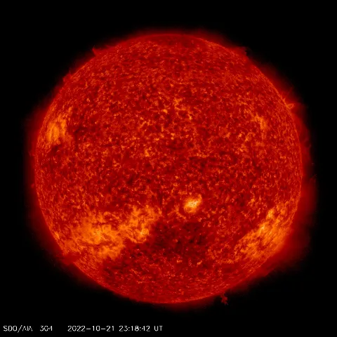 Image of Sun's transition region