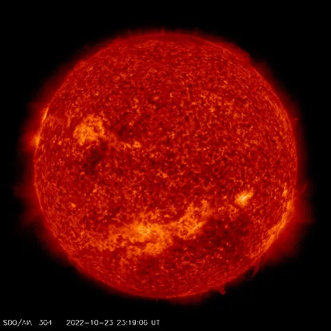 Image of Sun's transition region