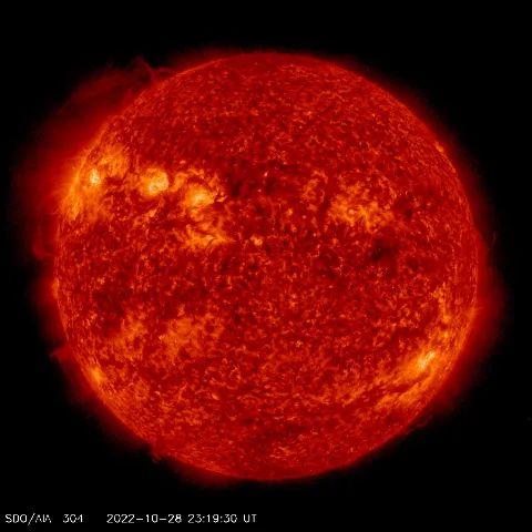 Image of Sun's transition region