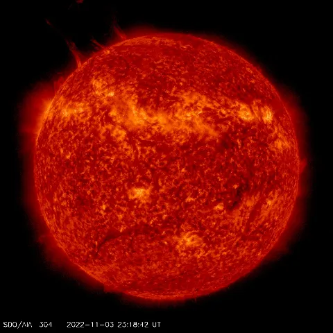 Image of Sun's transition region