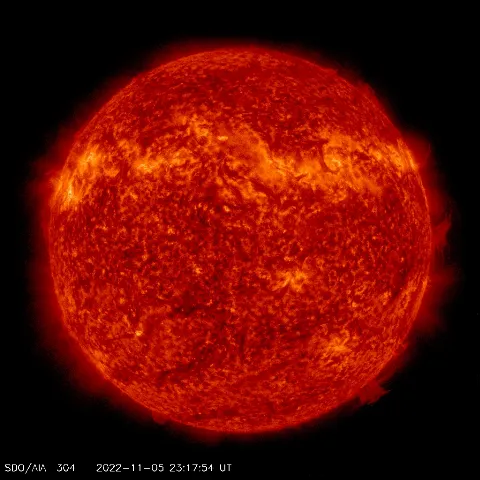 Image of Sun's transition region