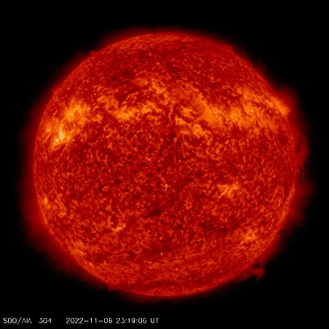 Image of Sun's transition region