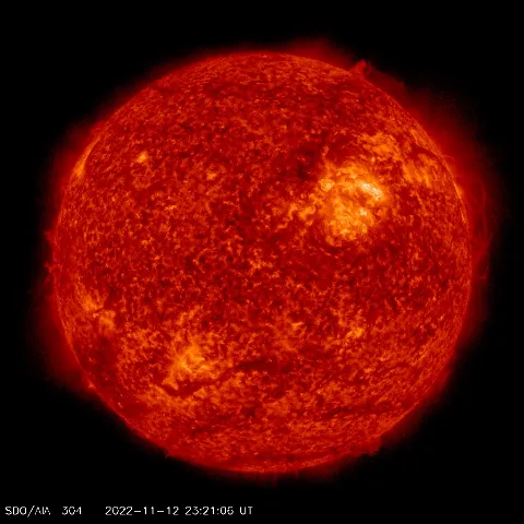 Image of Sun's transition region