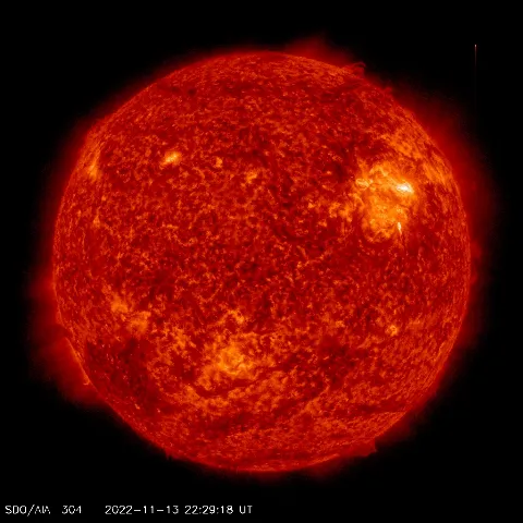 Image of Sun's transition region