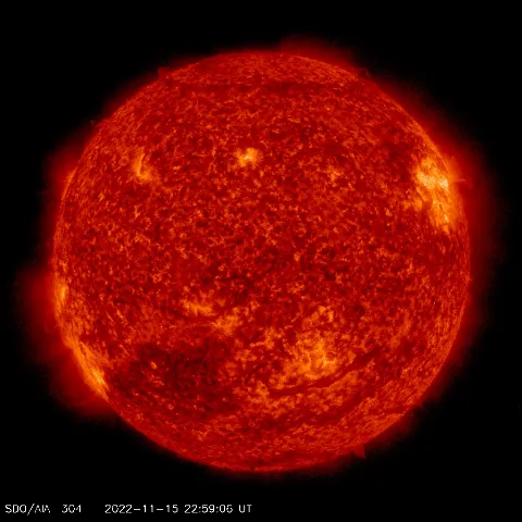 Image of Sun's transition region