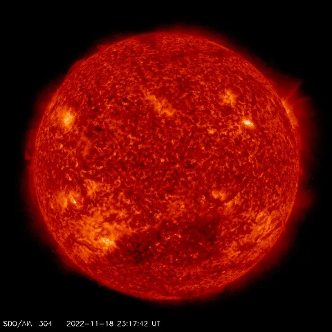 Image of Sun's transition region