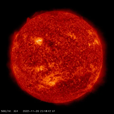 Image of Sun's transition region